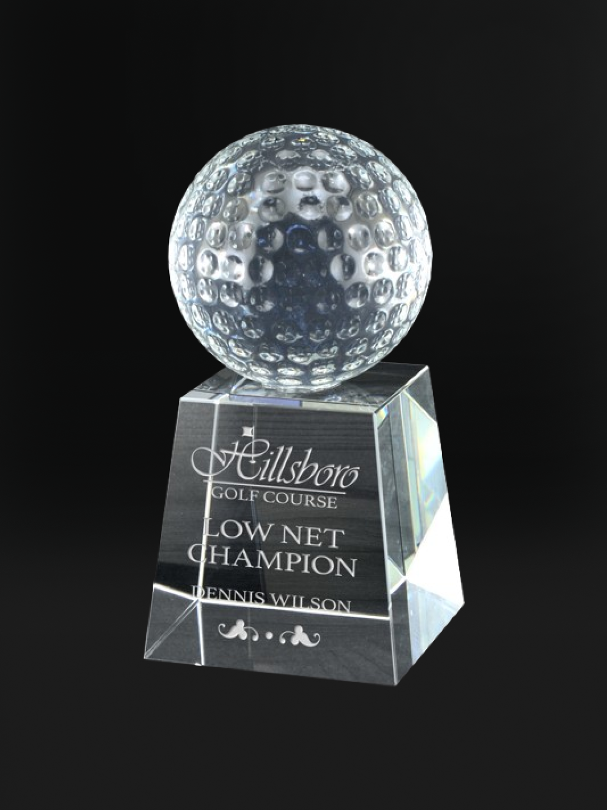 Springdale Crystal Golf Award