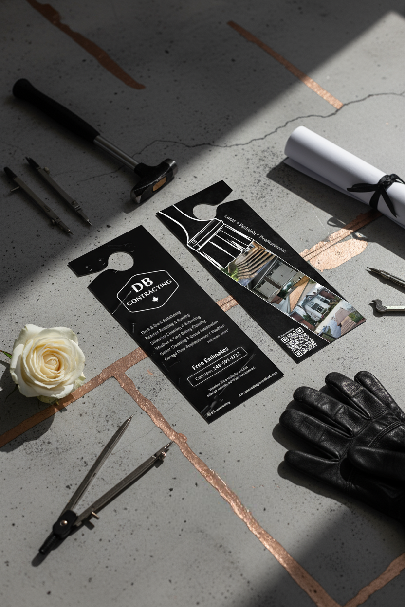 Custom Door Hangers (Min. 100 PCS)