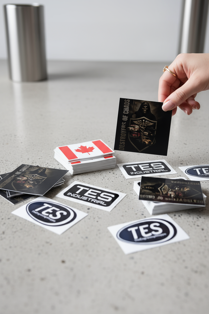 Vinyl Stickers (Min. 100 PCS)