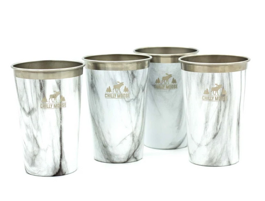 Chilly Moose Long Beach Tumblers - Set of Four
