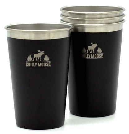 Chilly Moose Long Beach Tumblers - Set of Four