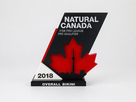 Natural Canada Pro Qualifier Acrylic Award
