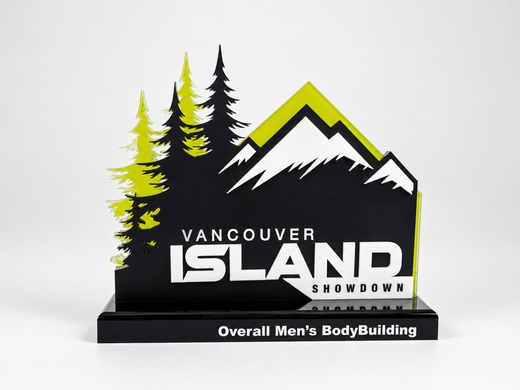 Vancouver Island Showdown Acrylic Award