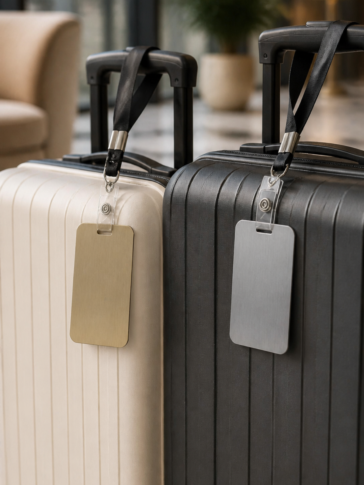 Aluminum Luggage Tags