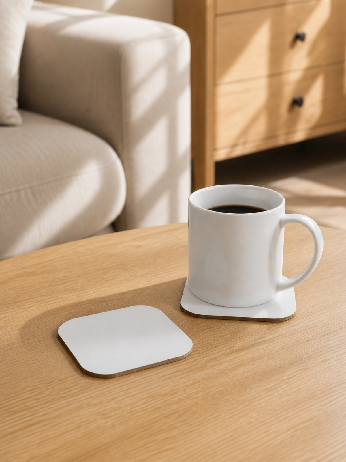 Sublimated Mug Coasters