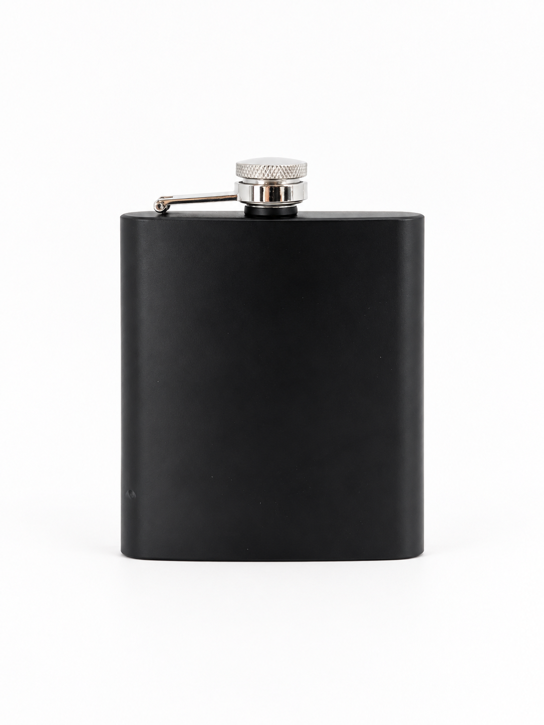 Matte Black Stainless Steel Flask