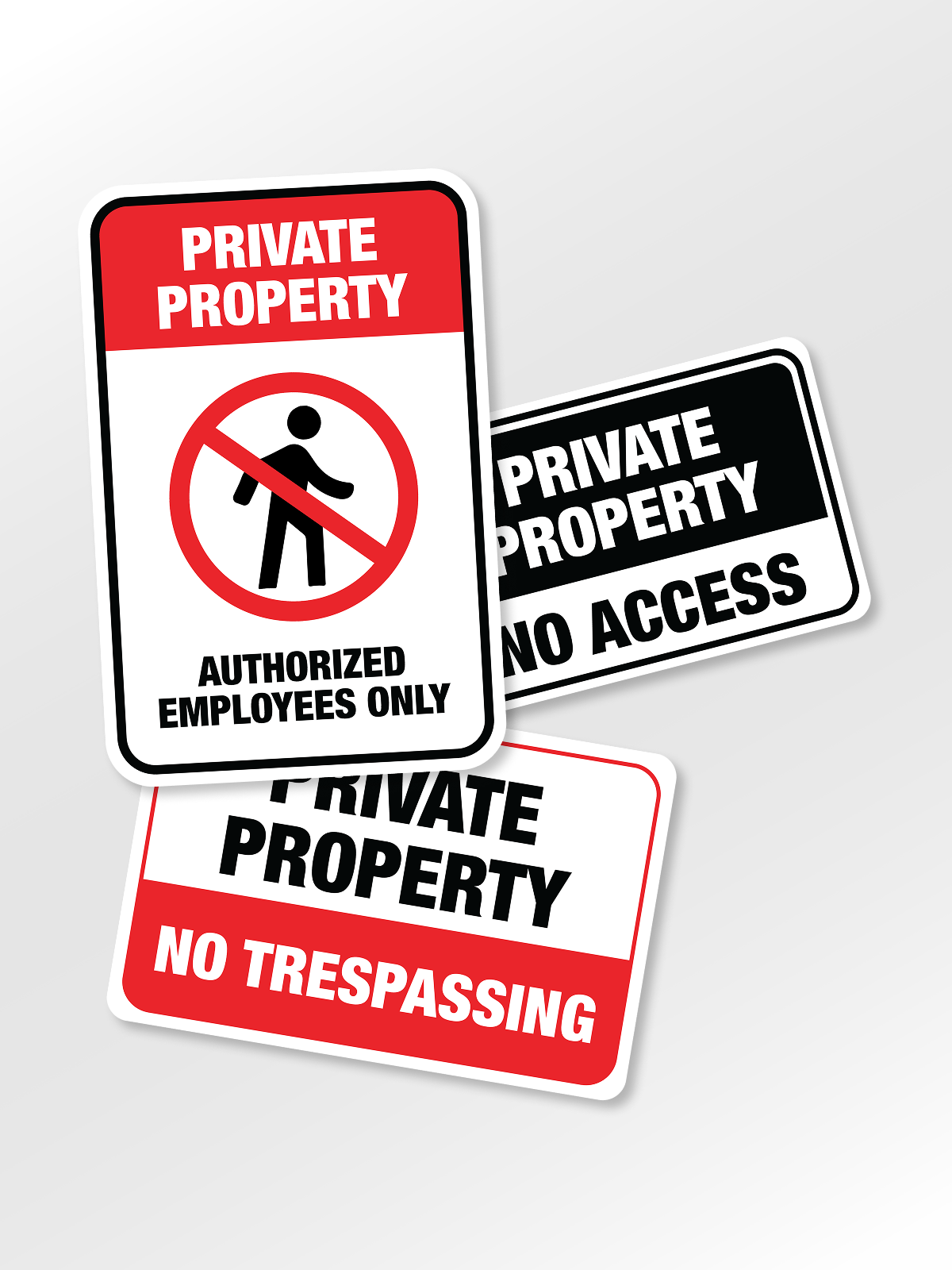 “Private Property” Aluminum Signs