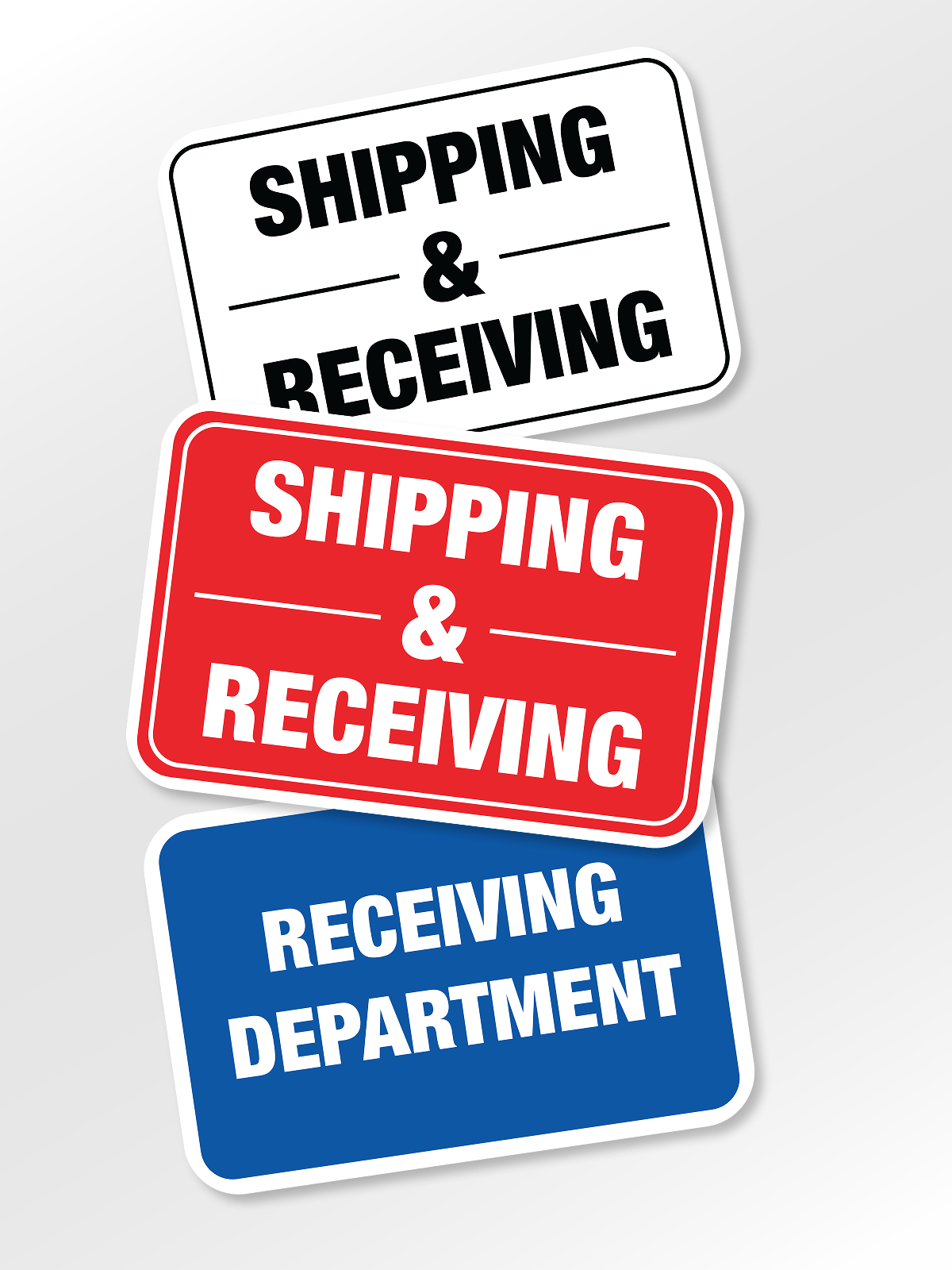 Receiving Sign Sticker Engraved Gifts, Awards, Signage & Custom Business Products – TES: The ...