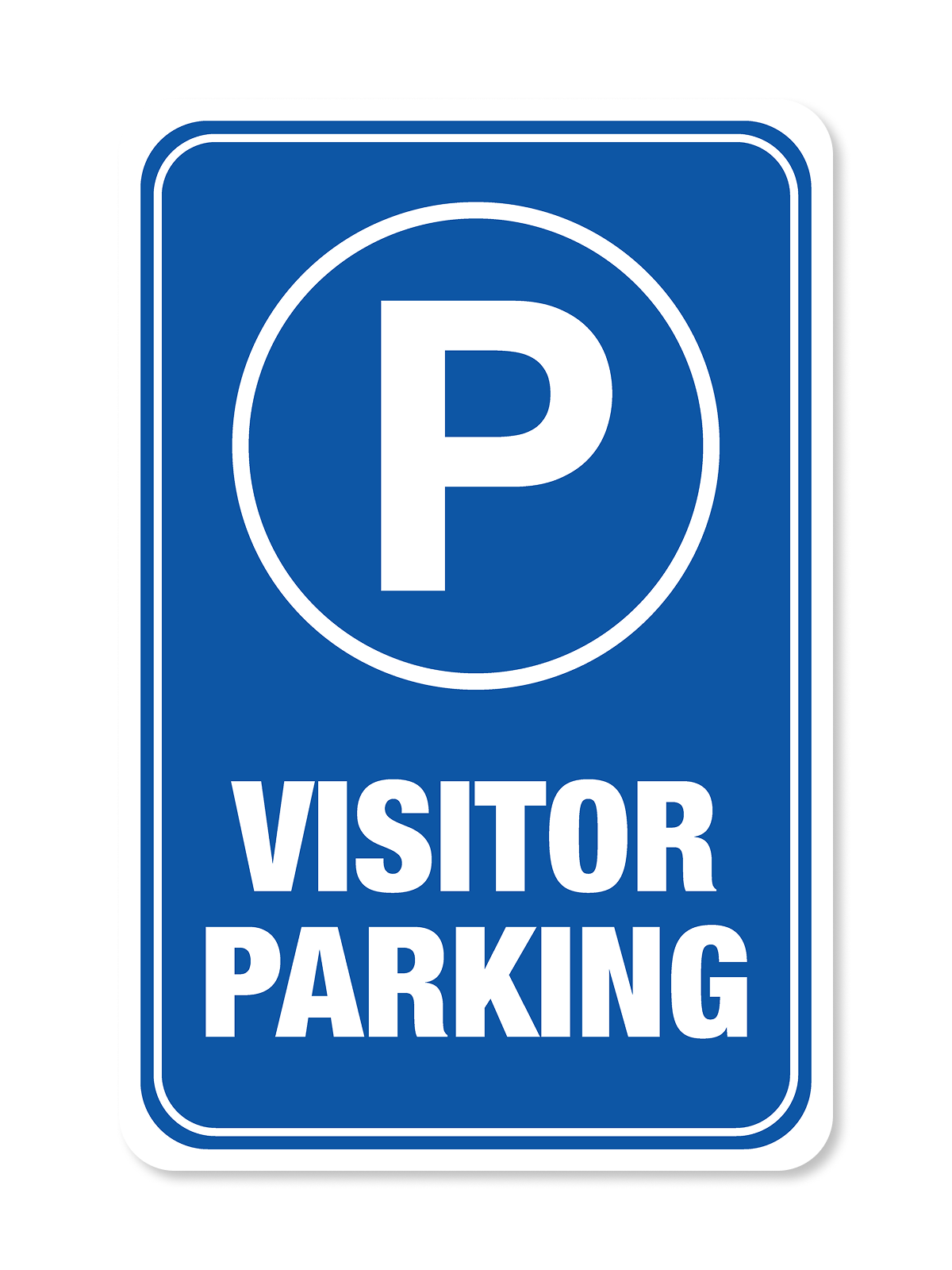 "Visitor Parking" Aluminum Signs