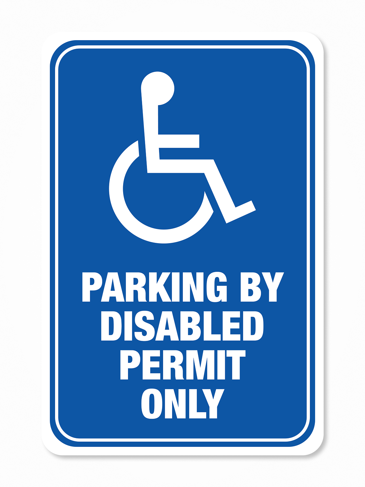 "Accessible Parking" Aluminum Signs