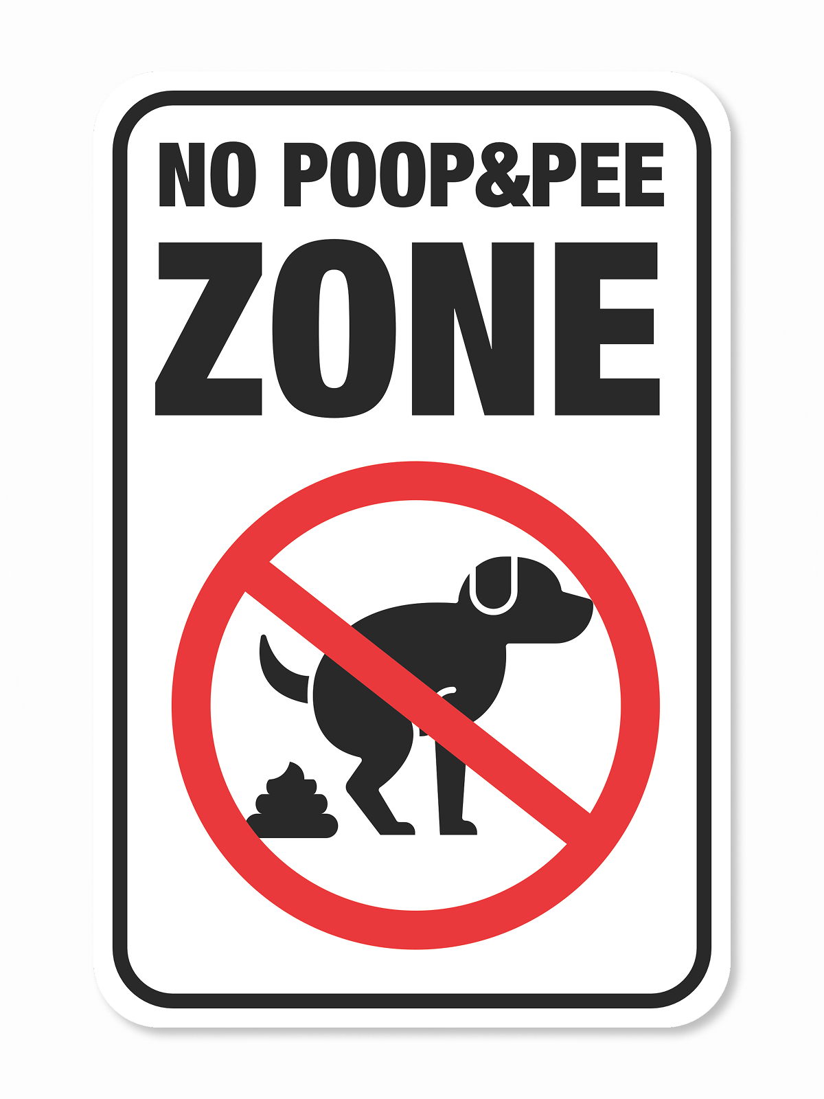 "Pet Waste" Aluminum Signs