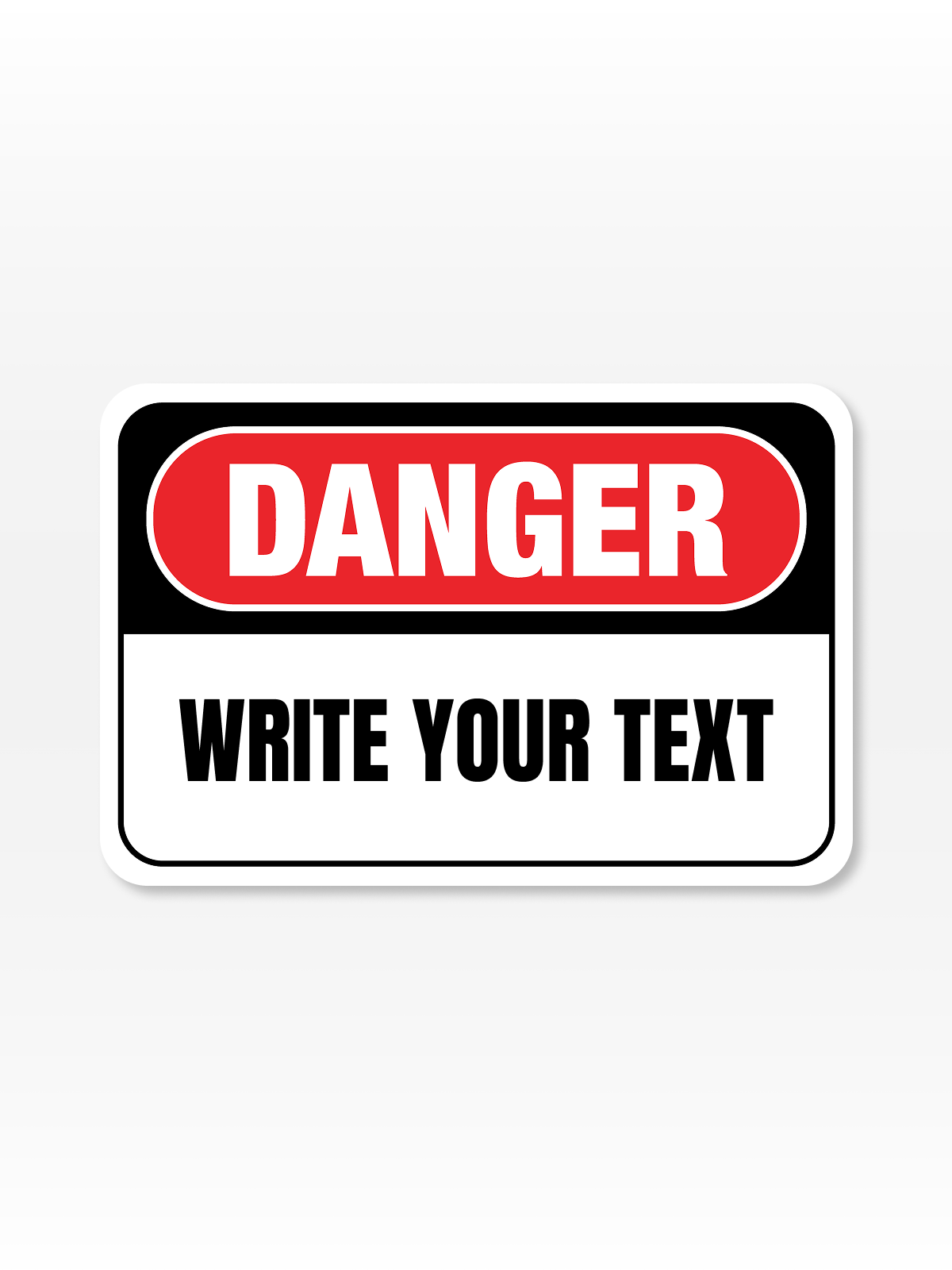 "DANGER" Aluminum Signs