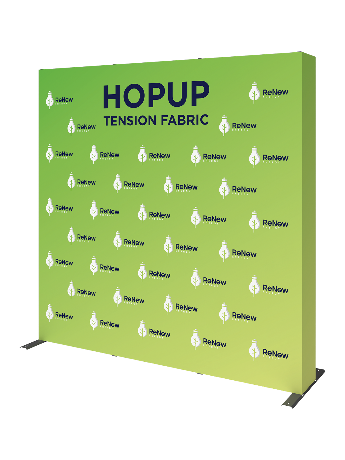 Hopup™ Straight Full Height Tension Fabric Display - 7.5 ft