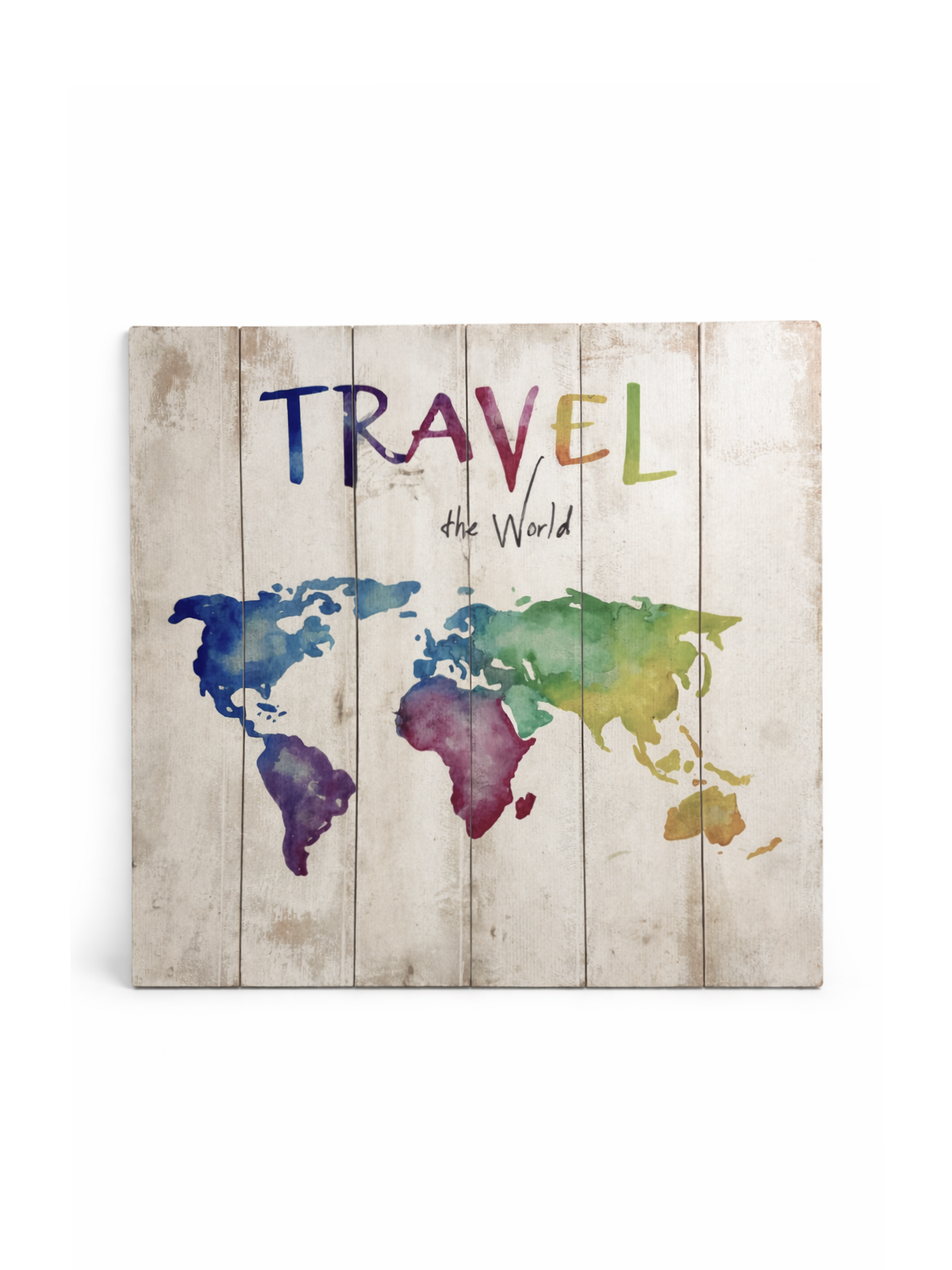Travel the World – Wooden Wall Art