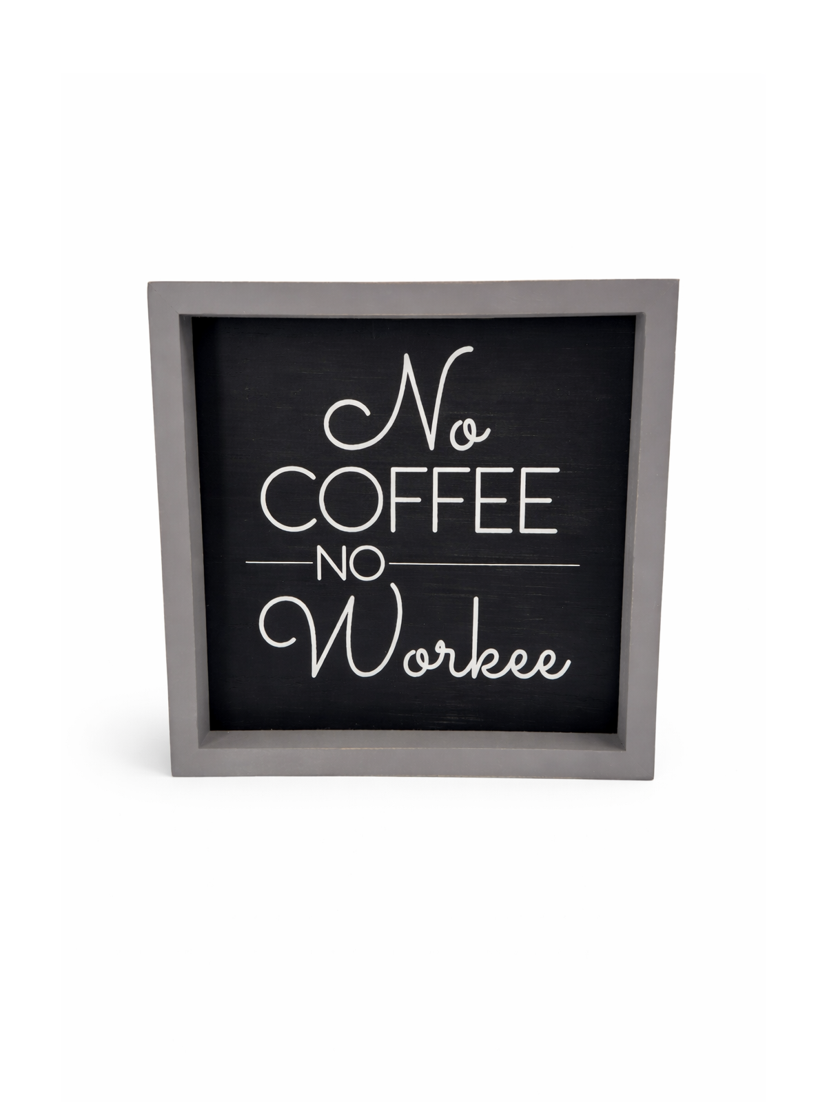 Framed Wooden Quote Sign