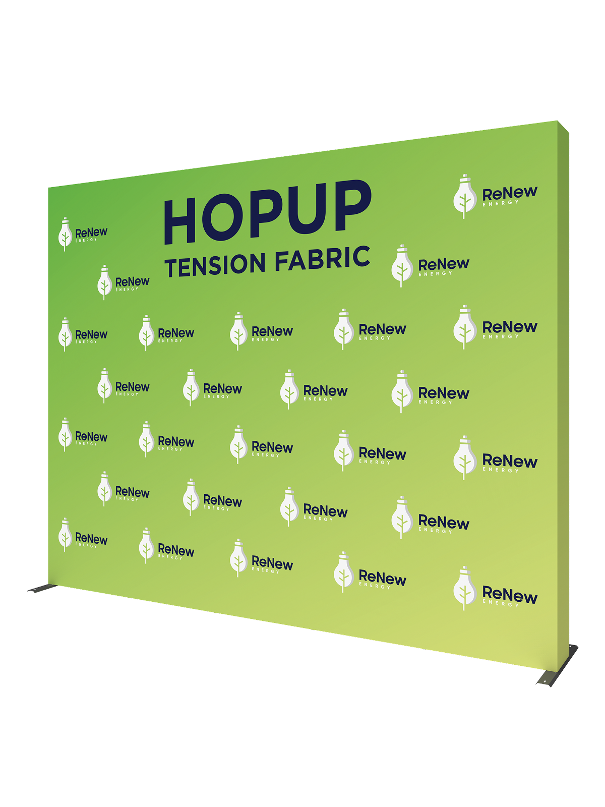 Hopup™ Straight Full Height Tension Fabric Display - 13 ft