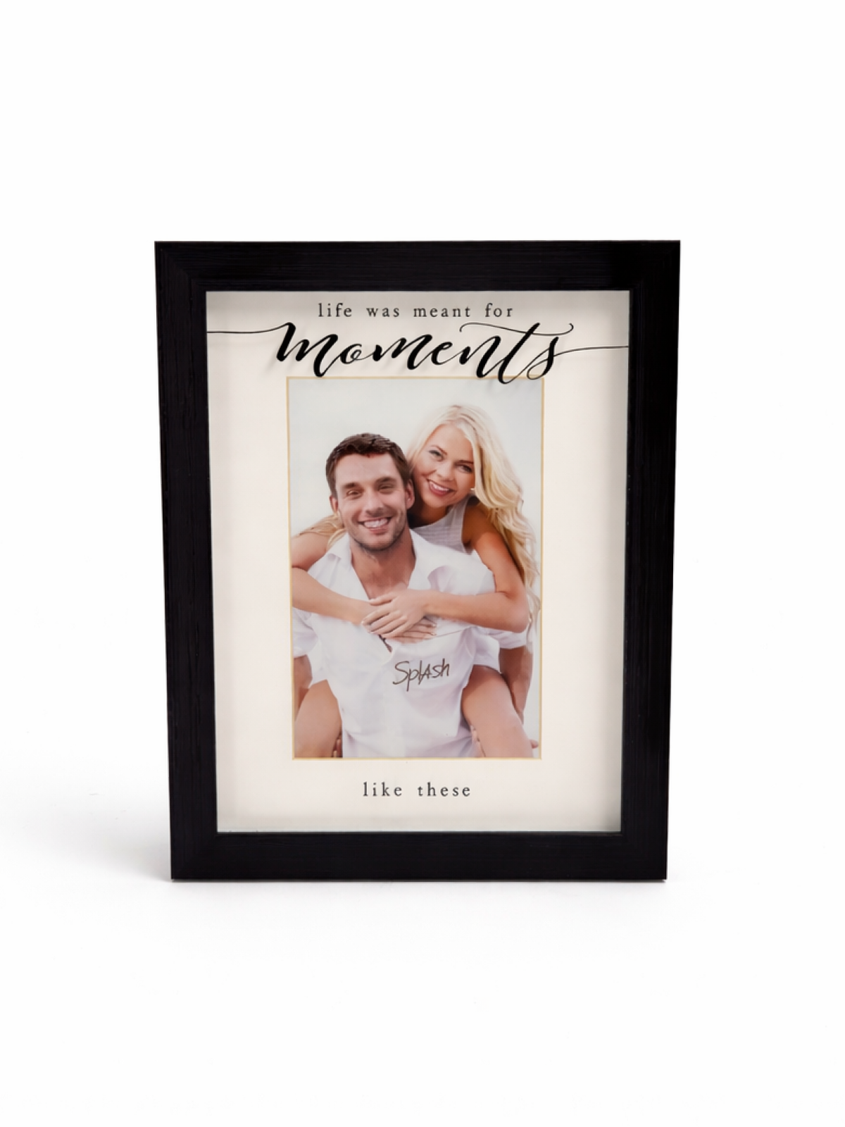 Moments Black Photo Frame