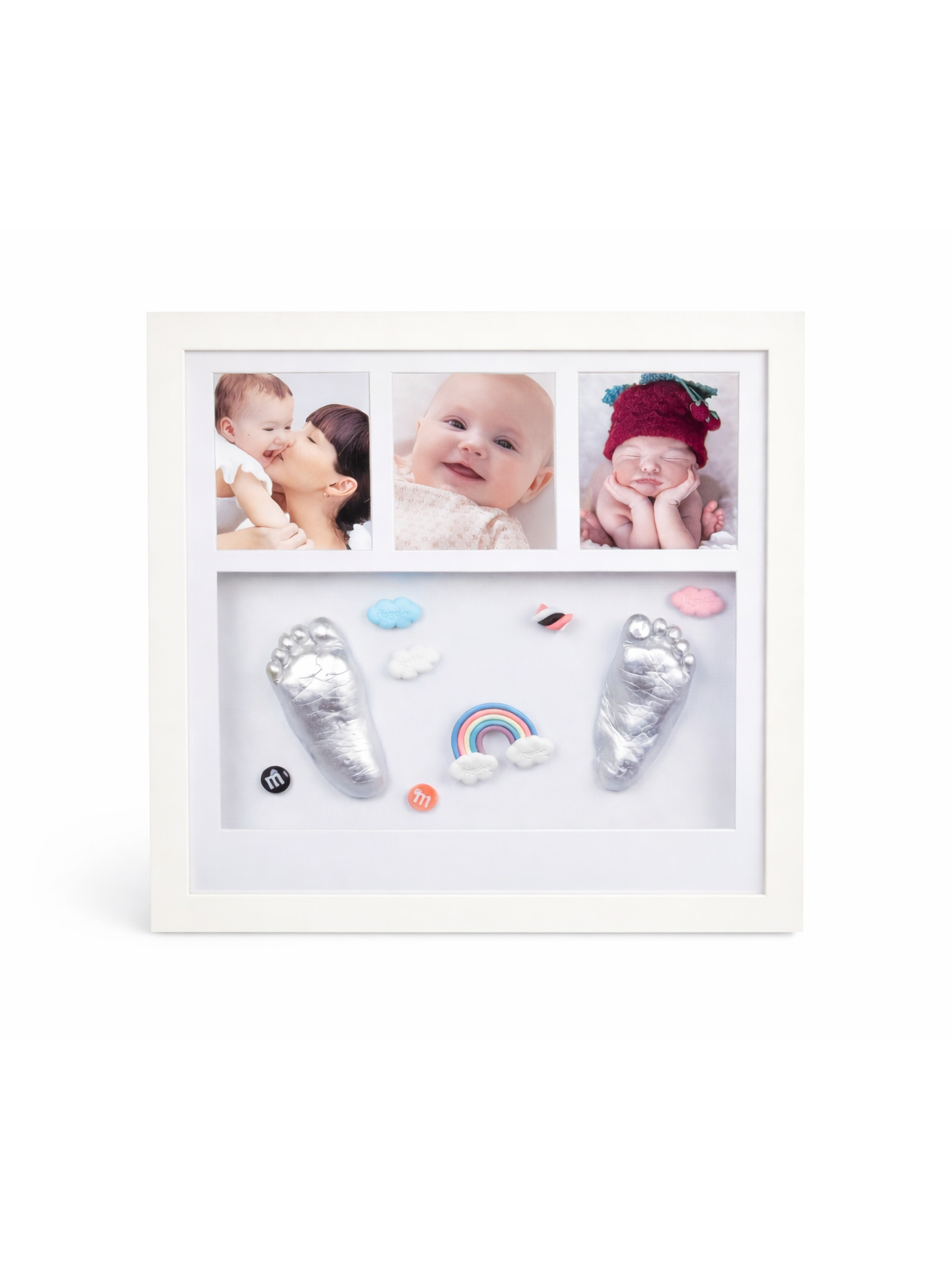 Baby Handprint & Footprint Frame Kit