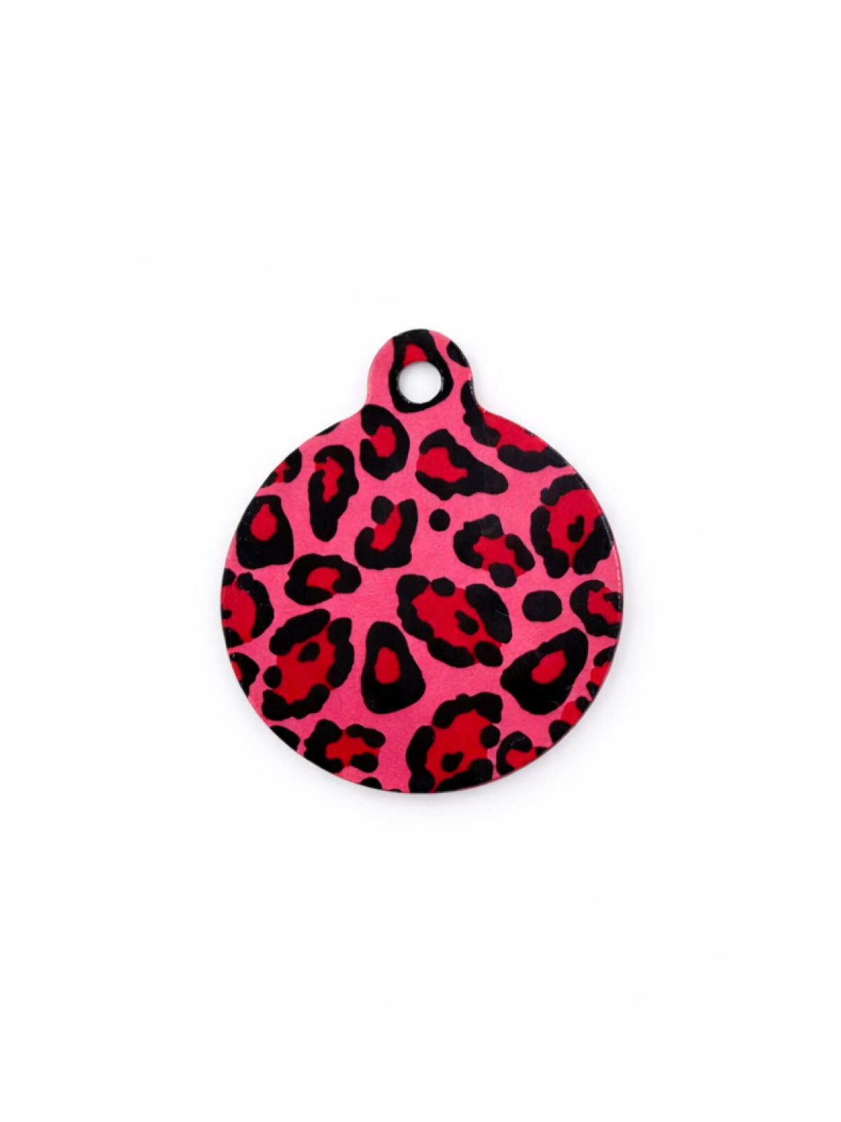 Colorful Round Pet Name Tags