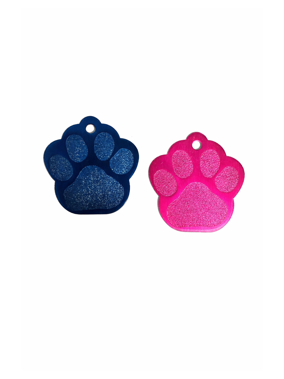 Classic Paw Print Pet ID Tag