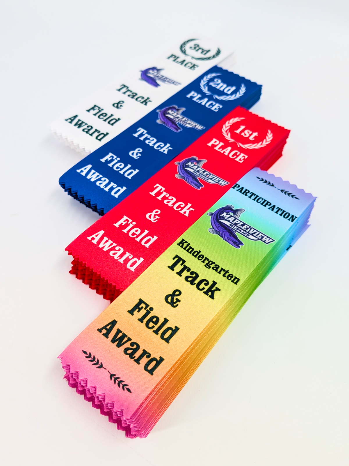 Sublimated Custom Ribbons