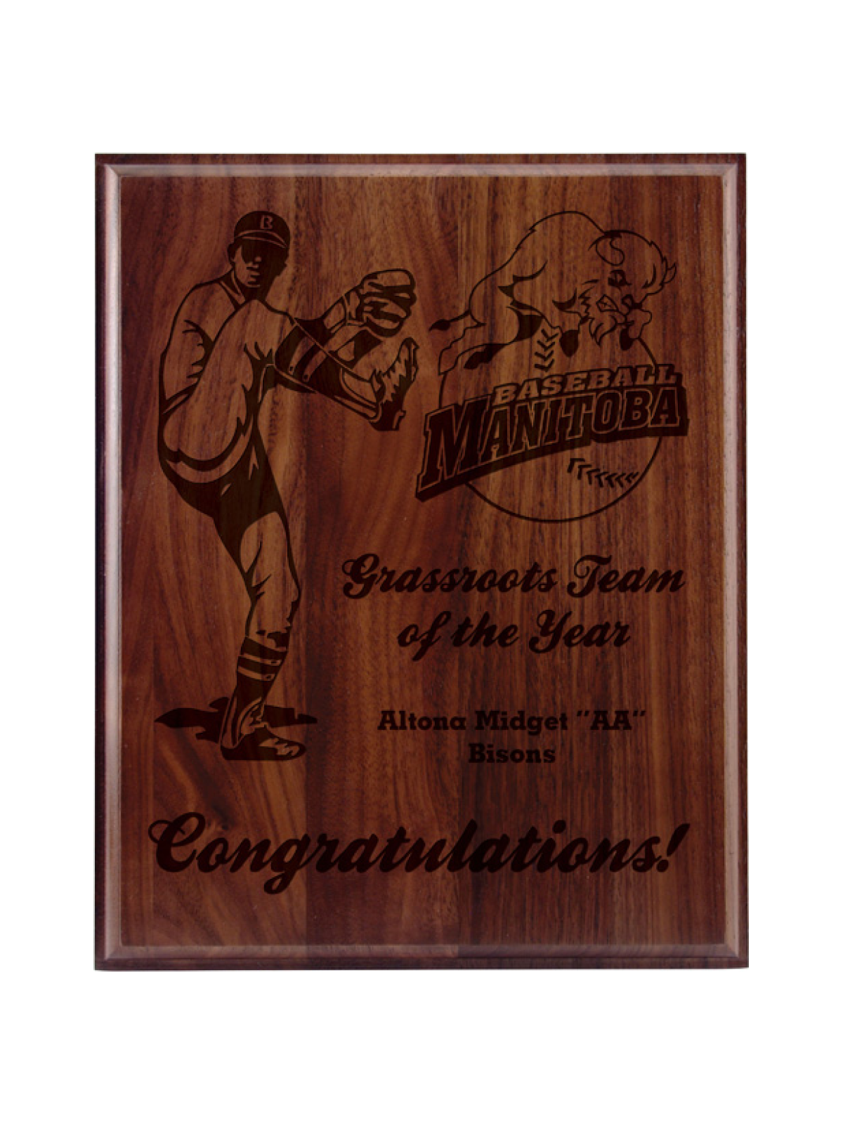 Solid Wood Plaque