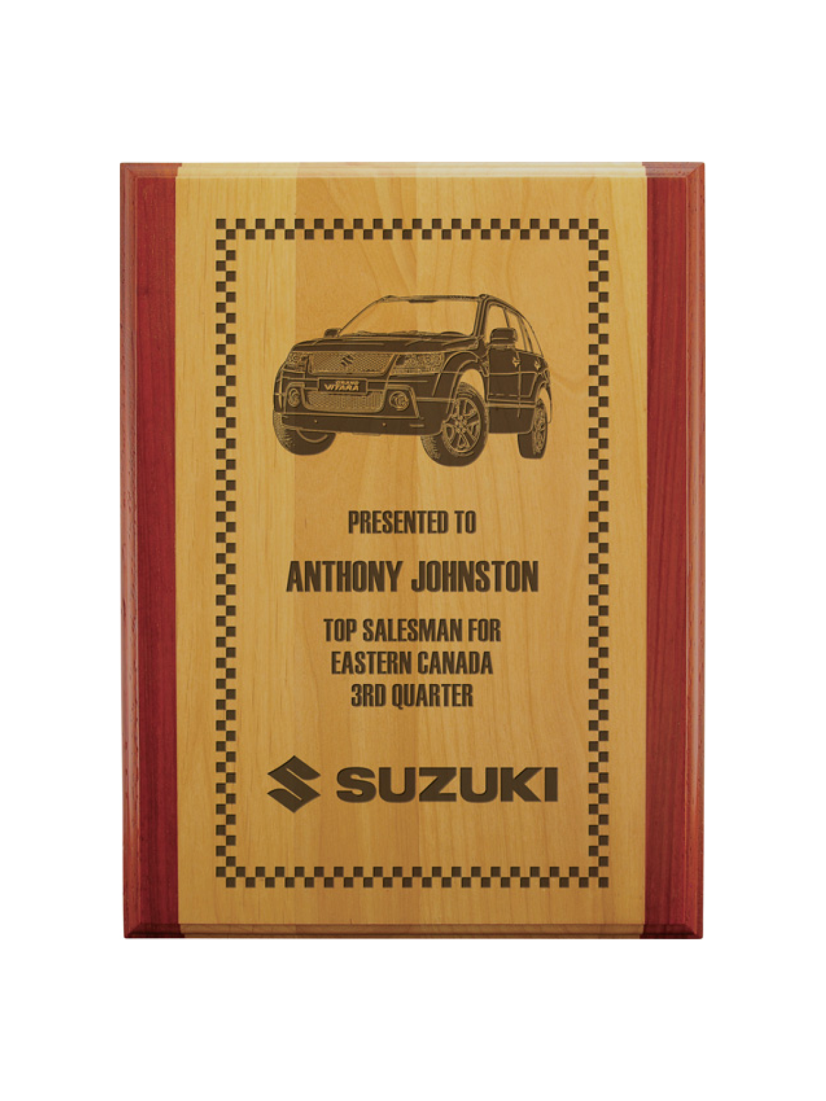 Solid Wood Plaque