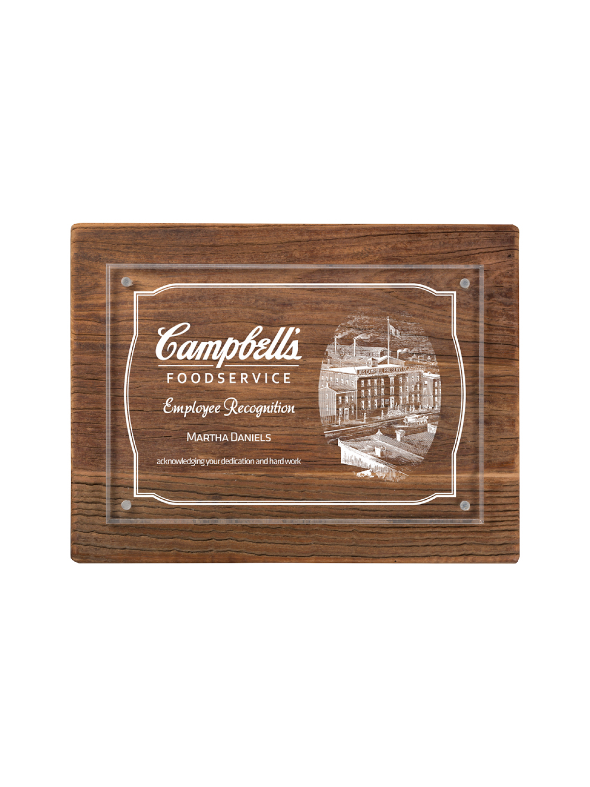 Timber Plaque