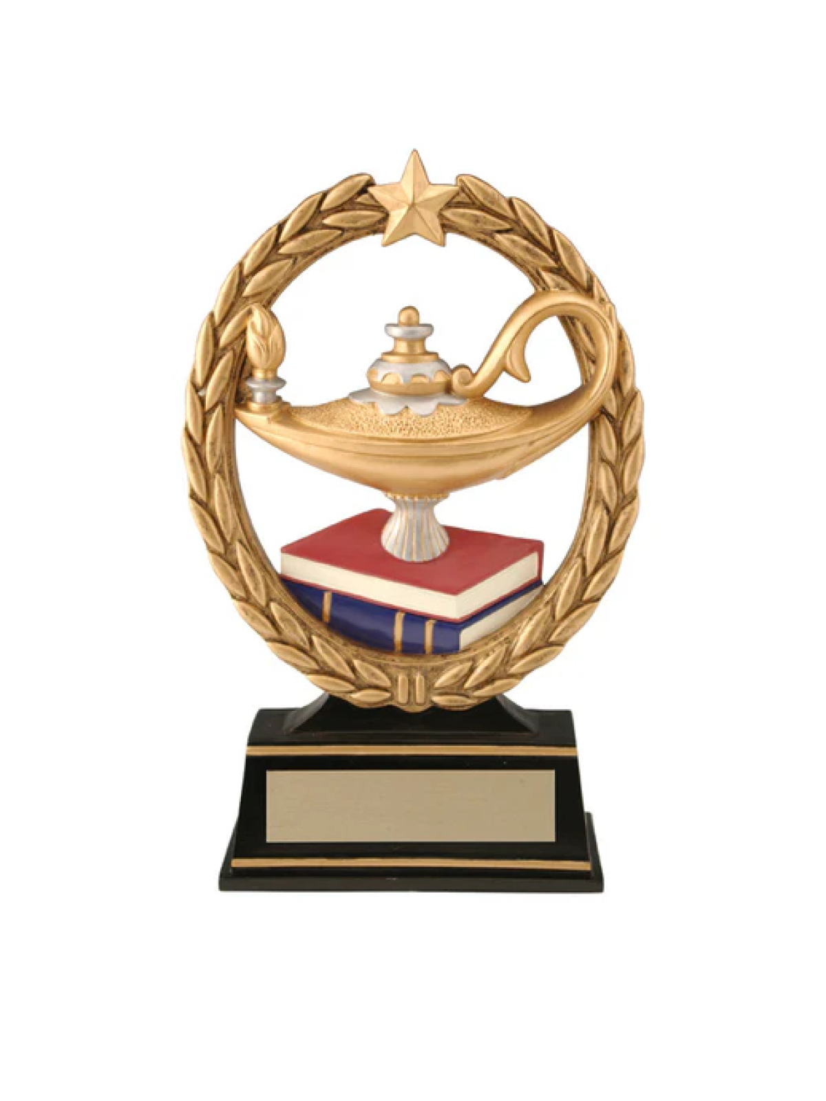 Negative Space Knowledge Trophy - The Engraving Shoppe