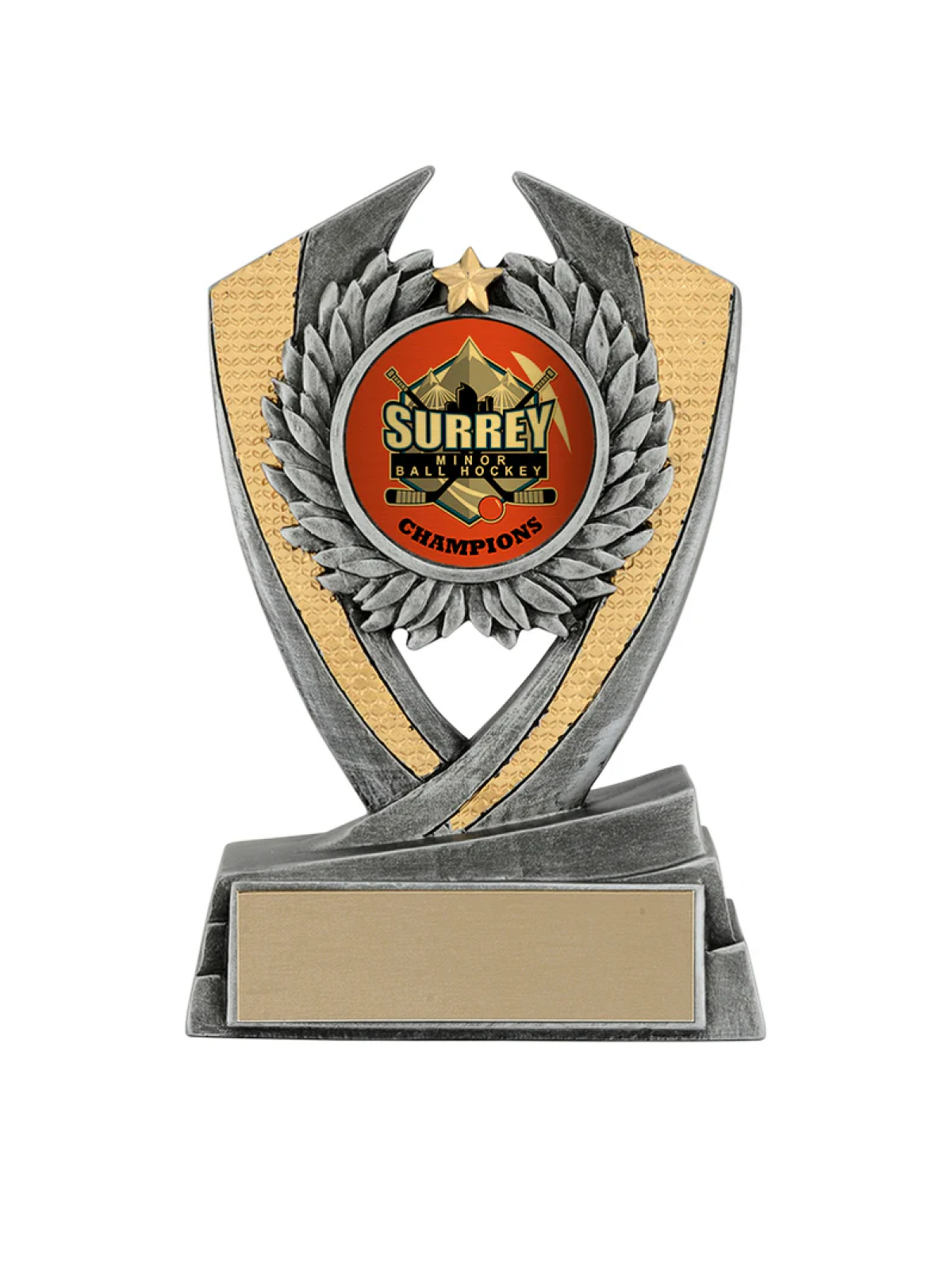 Rockstar Disc Trophy - The Engraving Shoppe