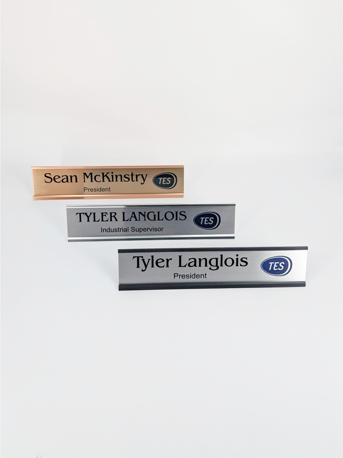 Desk Name Plates - Standard