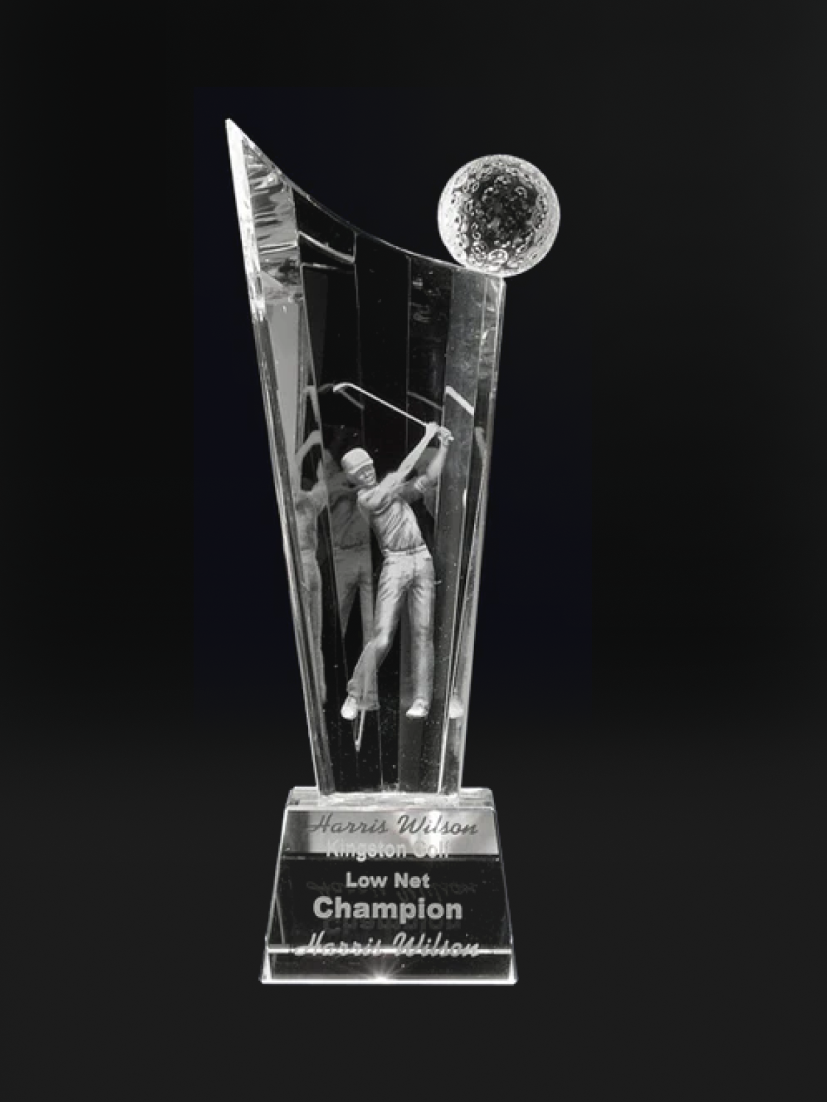 Renaissance Crystal Award - The Engraving Shoppe