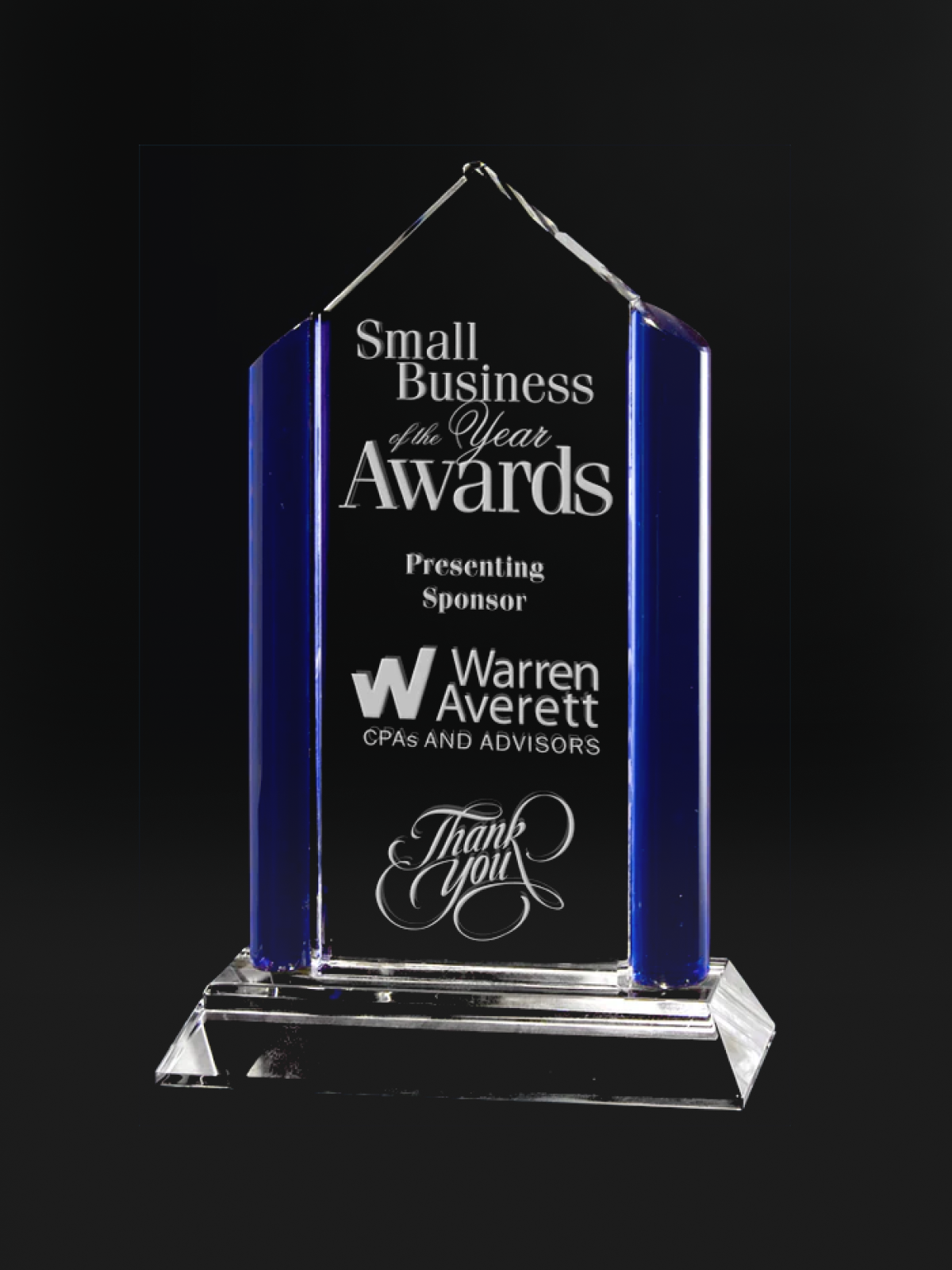 Concord Crystal Award - The Engraving Shoppe