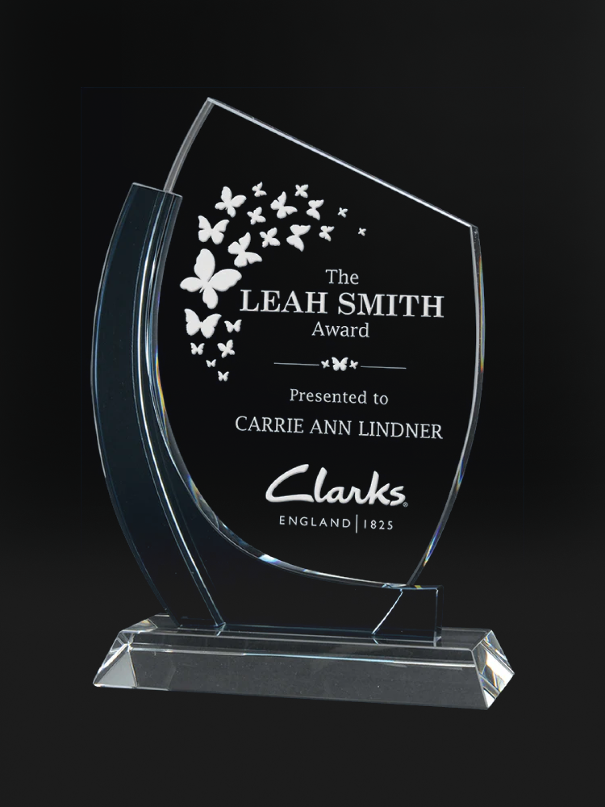 Hampton Crystal Award - The Engraving Shoppe