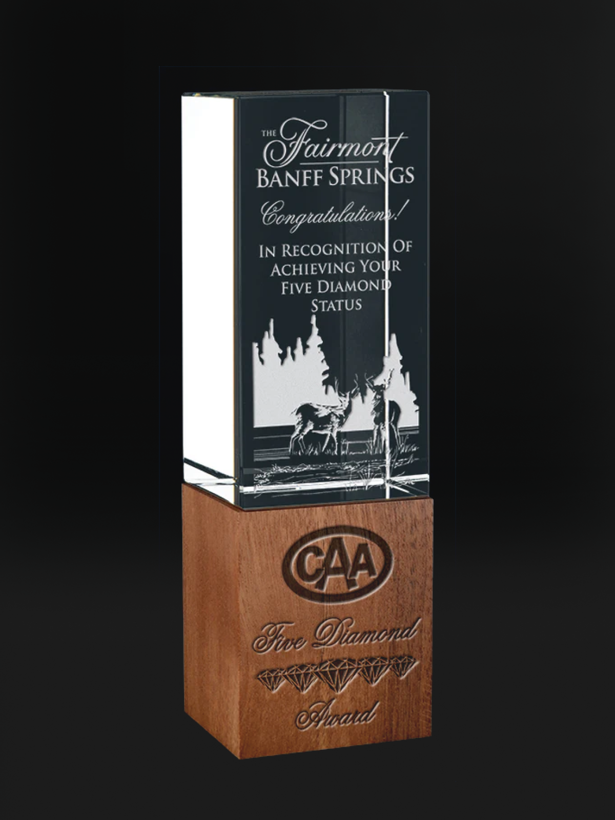 Inspire Crystal Award - The Engraving Shoppe