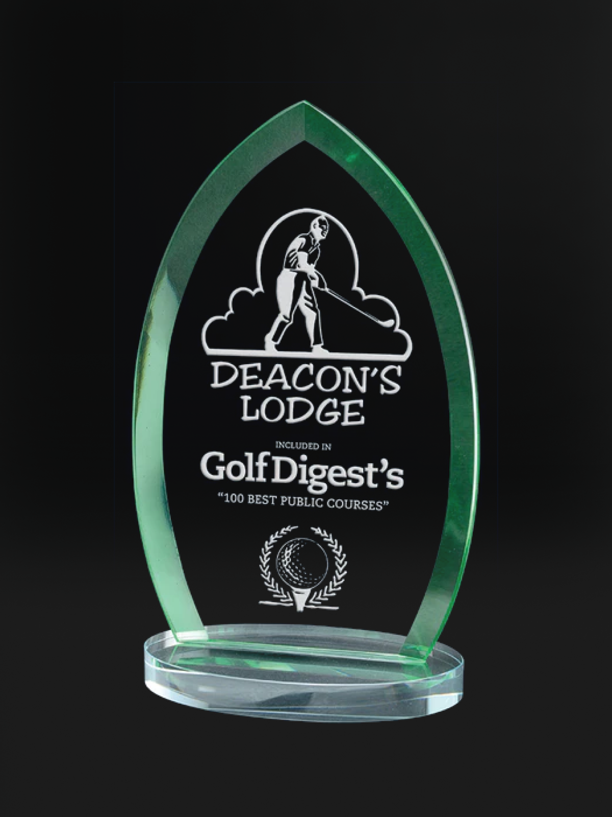 Pearson Glass Award - The Engraving Shoppe