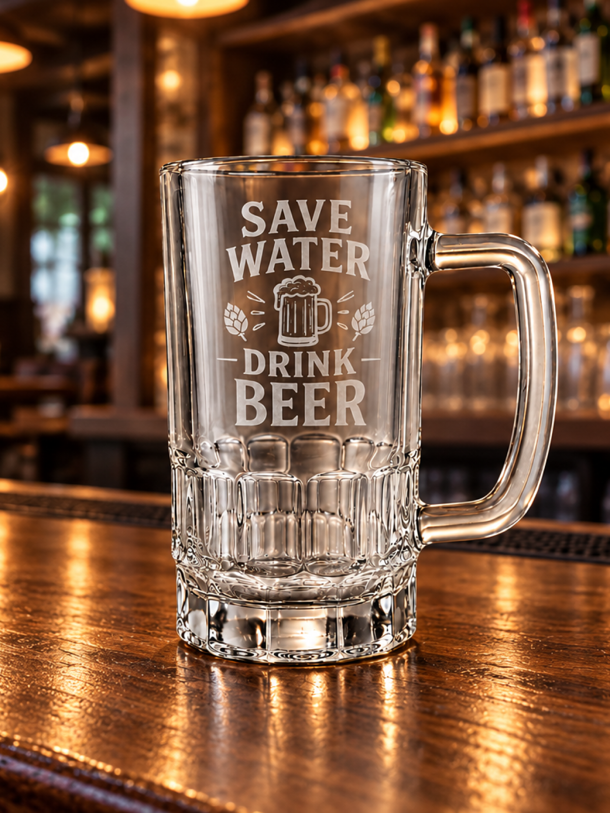 Custom Engraved Beer Mug