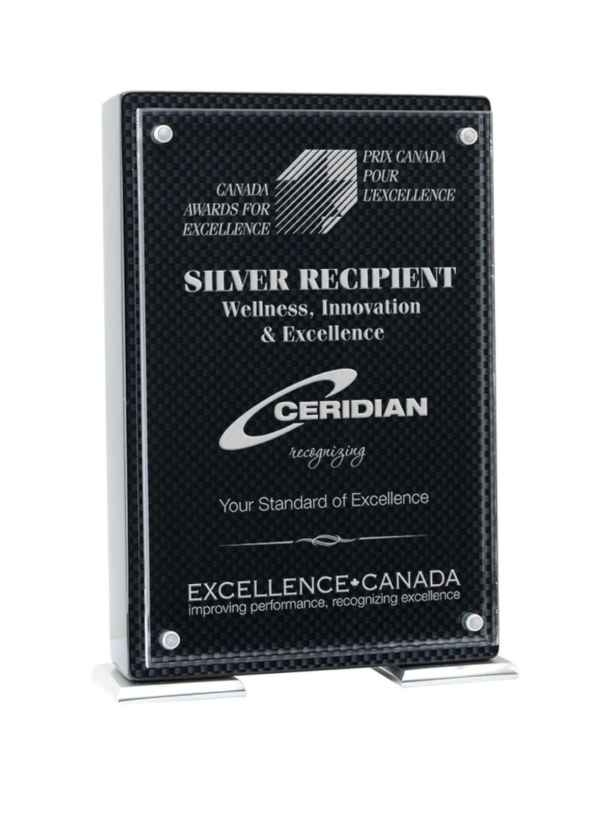 Vista Carbon Fiber Acrylic Award - The Engraving Shoppe