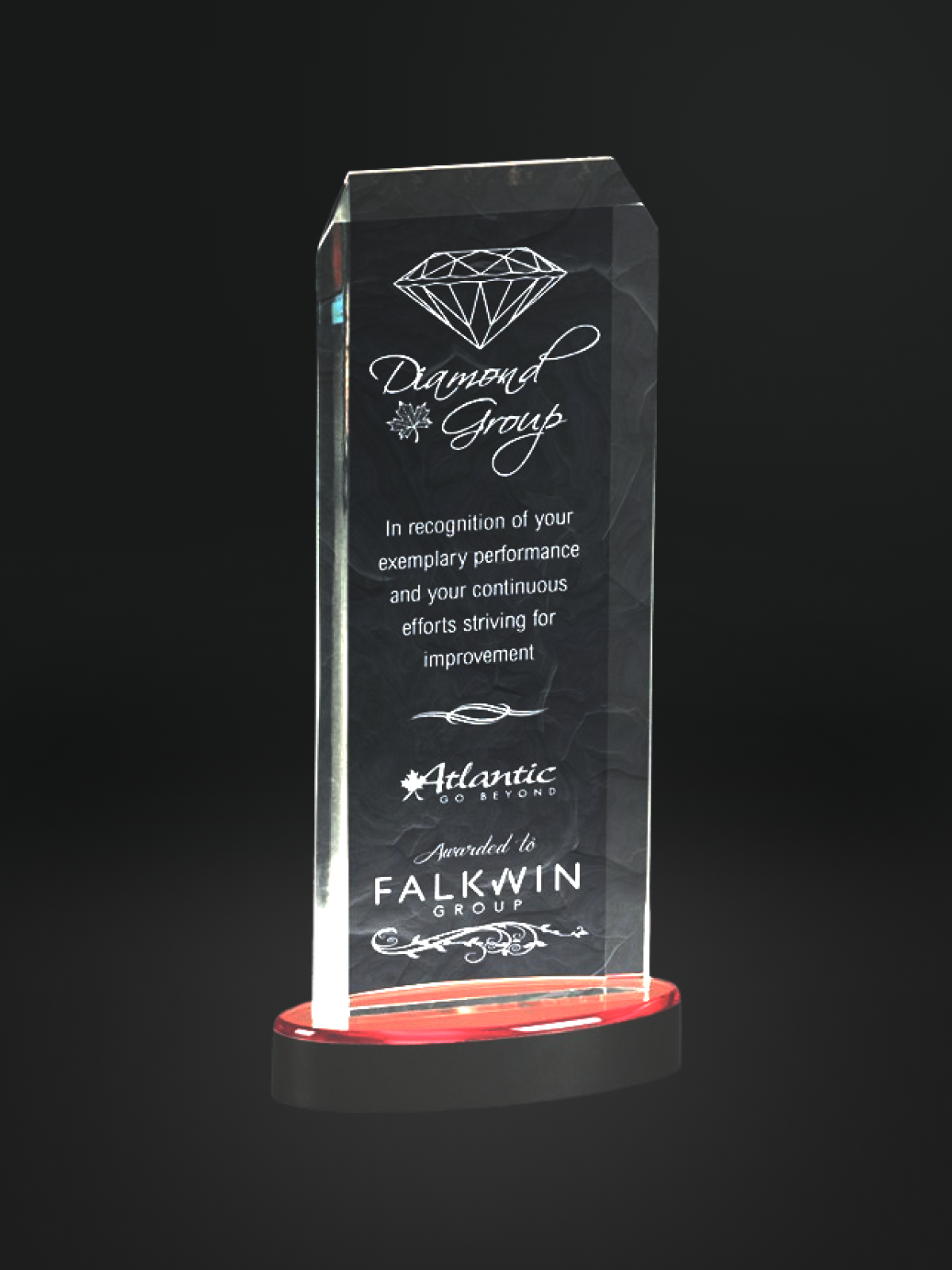 Spectra Acrylic Award