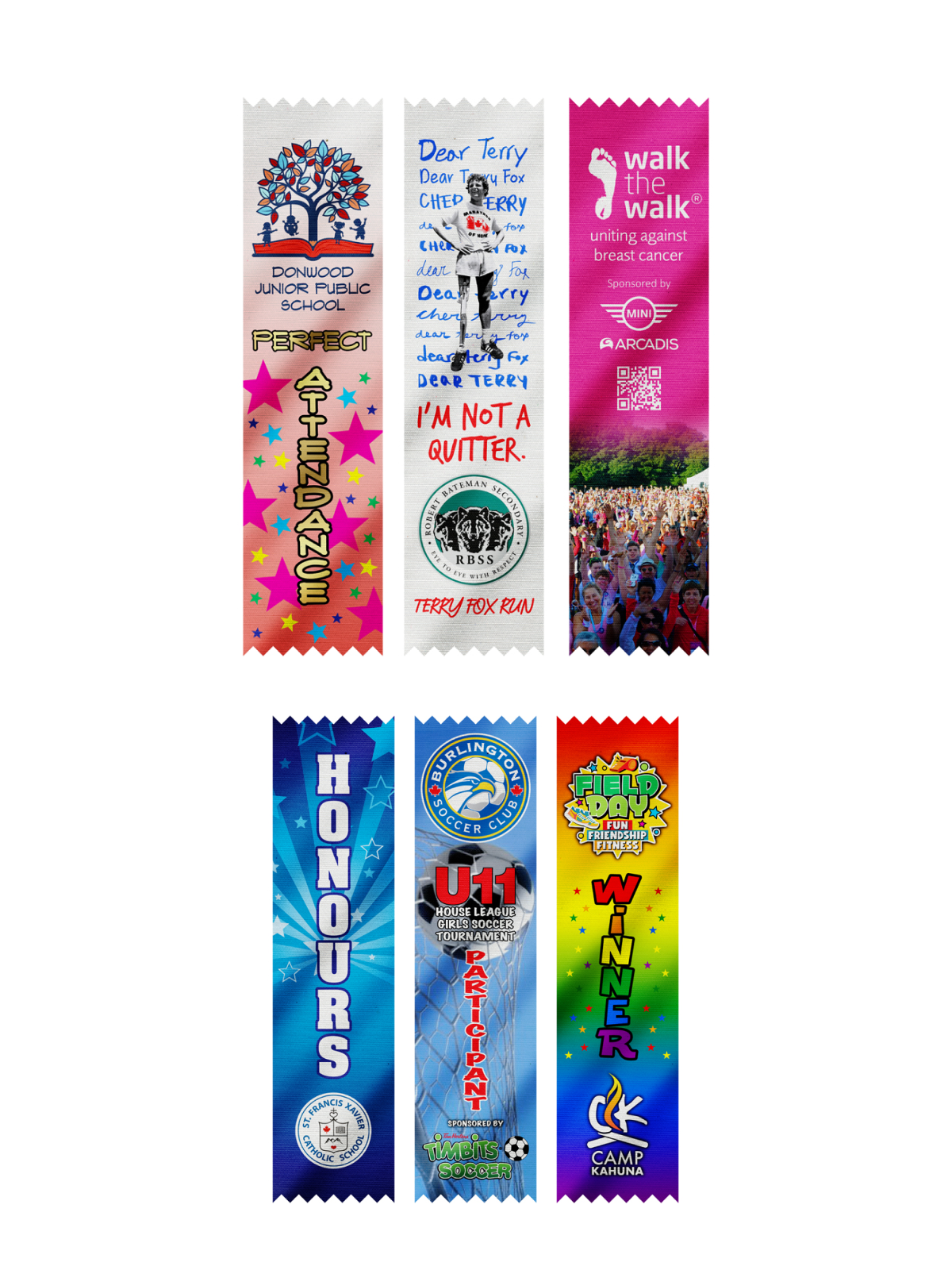 Custom Ribbons - The Engraving Shoppe