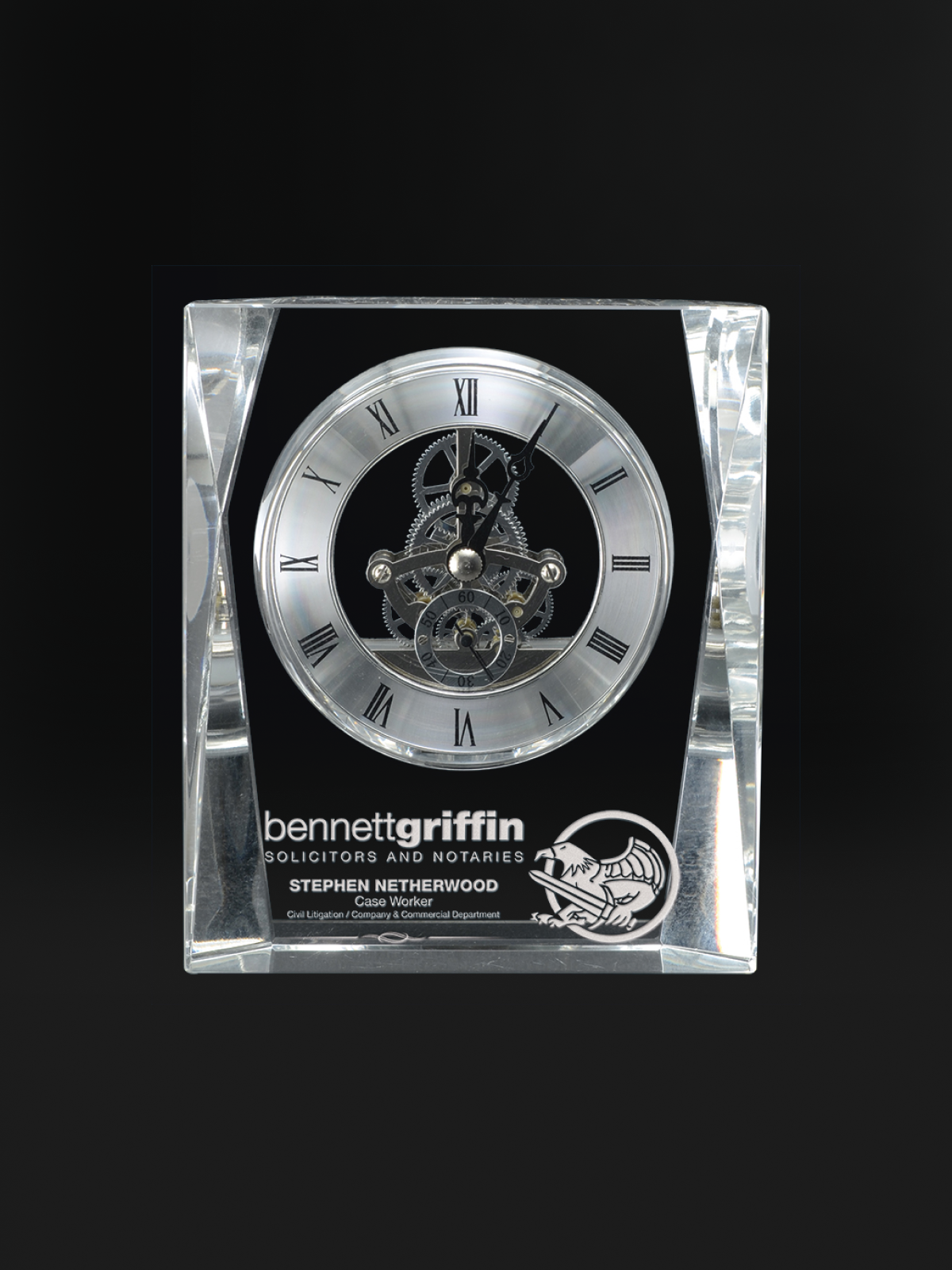 Allegro Clock - The Engraving Shoppe