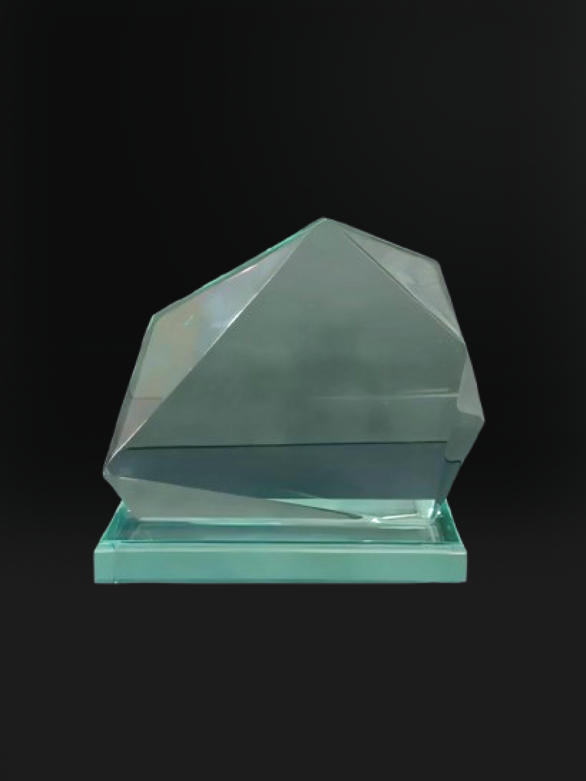 Jade Pinnacle Acrylic Award
