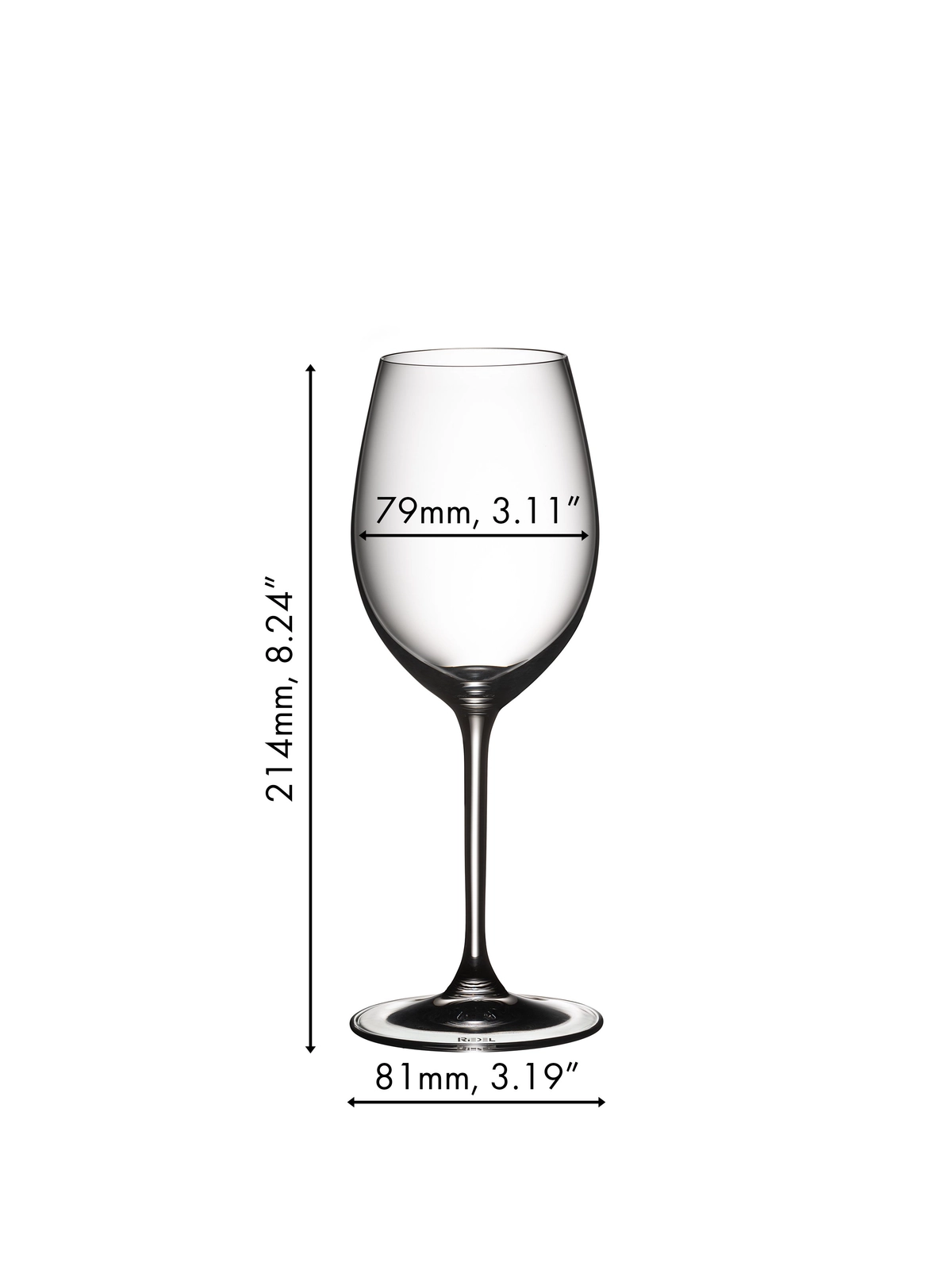 White Wine Glass - Blanc - The Engraving Shoppe