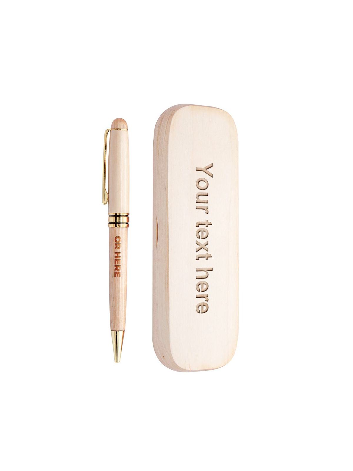 Wooden Pen Set (White) - The Engraving Shoppe