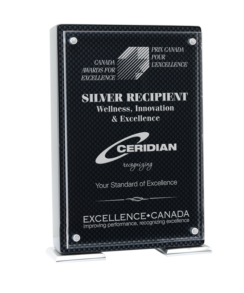 Vista Carbon Fiber Acrylic Award