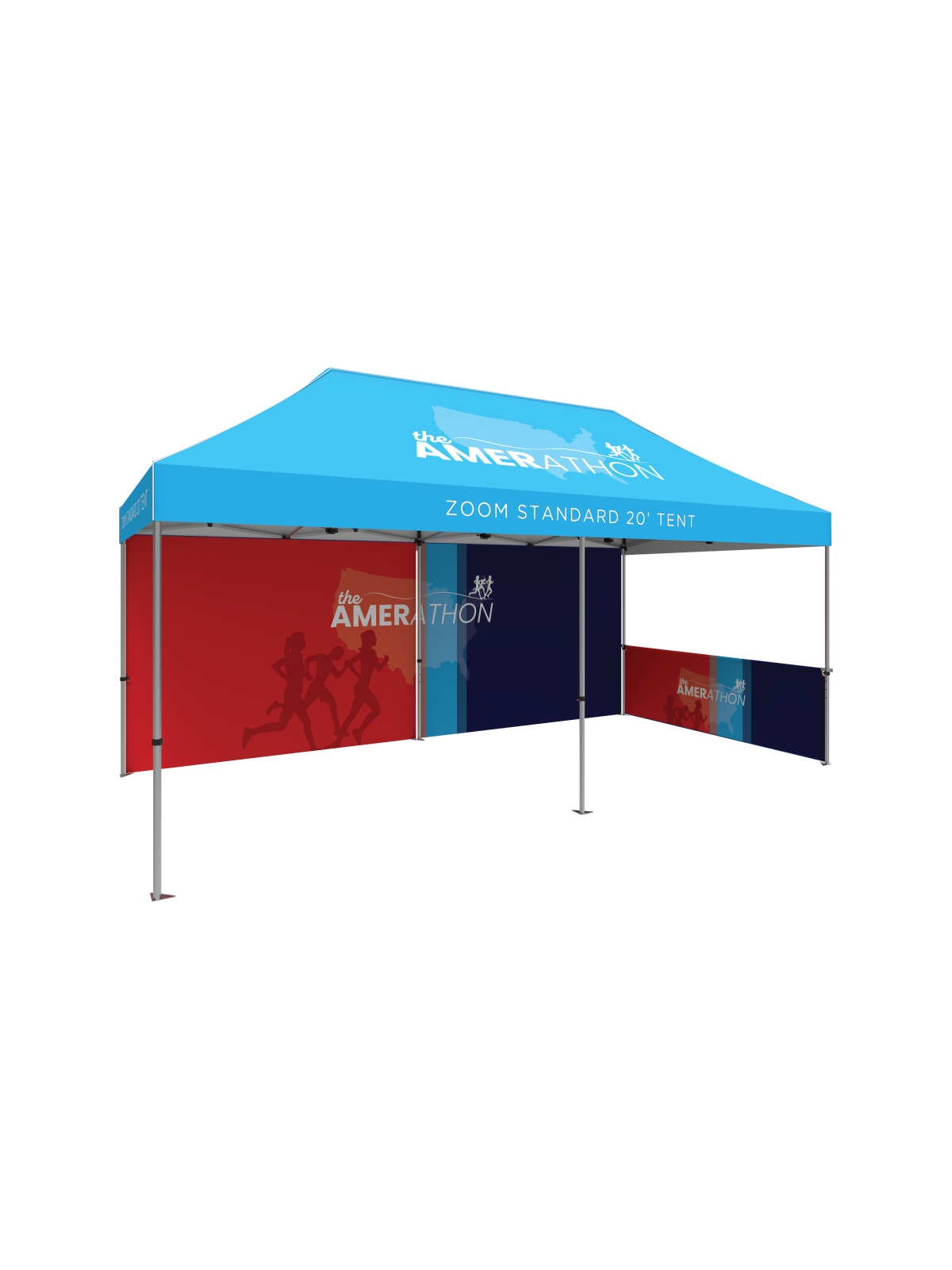 Zoom™ Standard 20ft Popup Tent - The Engraving Shoppe