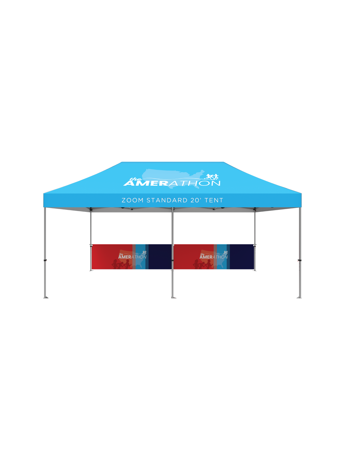 Zoom™ Standard 20ft Popup Tent - The Engraving Shoppe