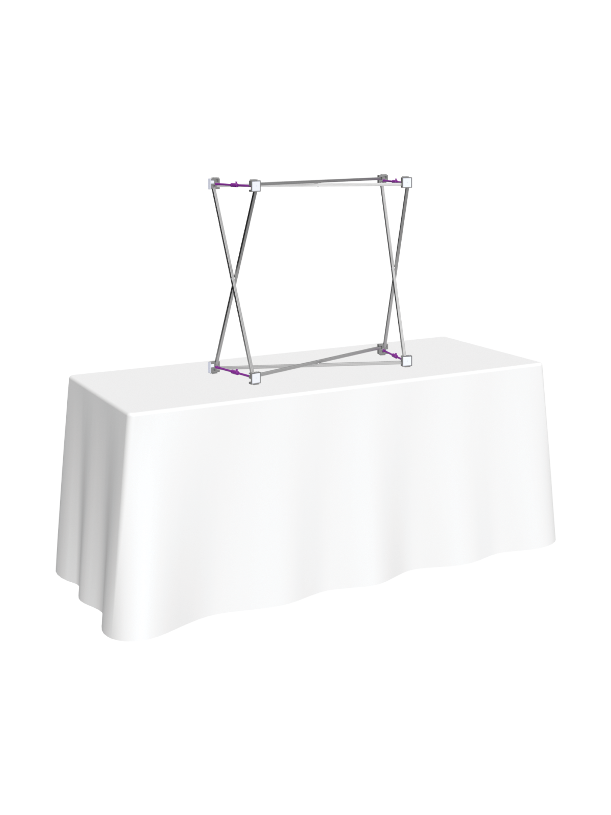 Hopup™ Straight Tabletop Tension Fabric Display - The Engraving Shoppe