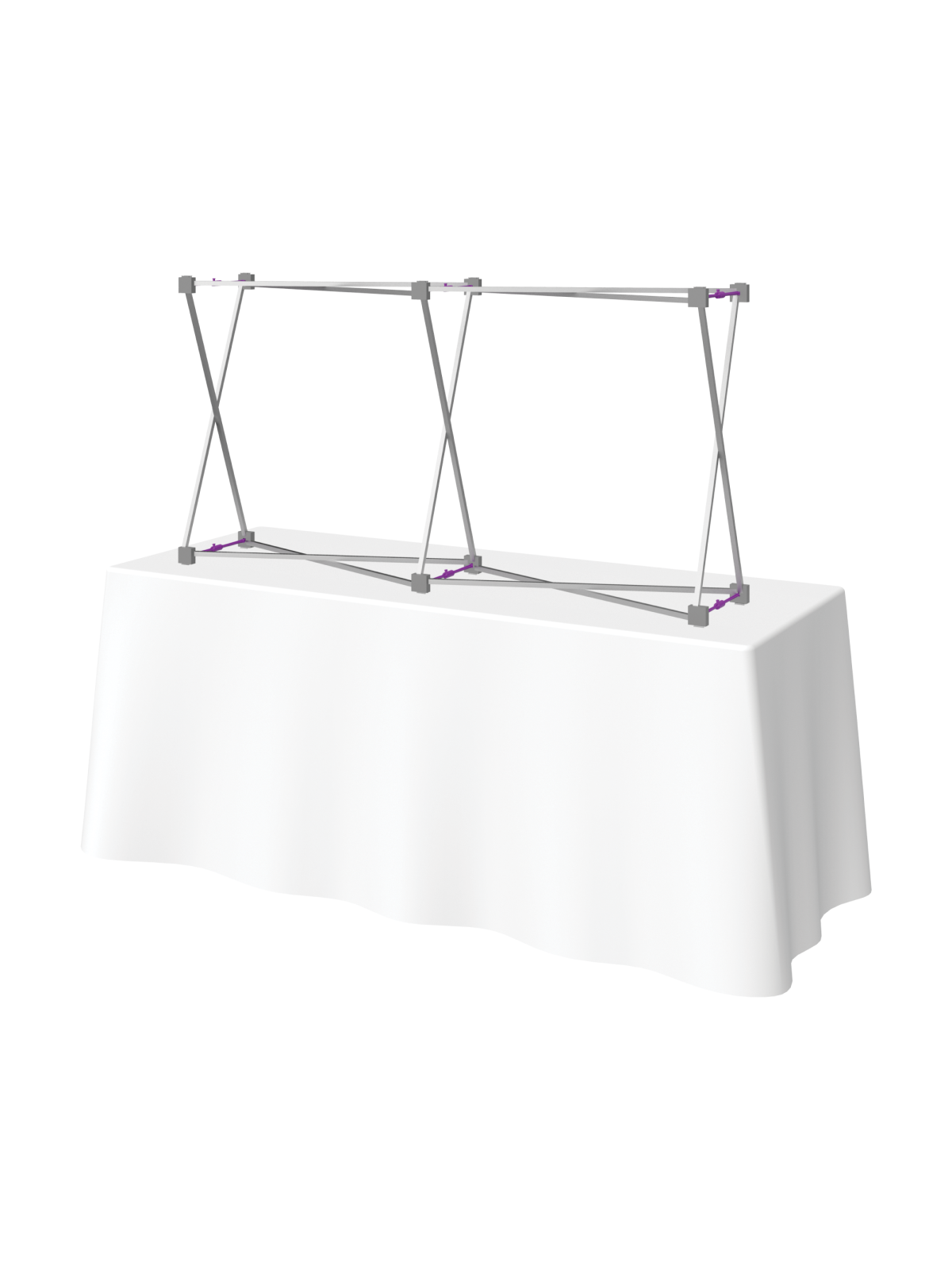 Hopup™ Straight Tabletop Tension Fabric Display - The Engraving Shoppe