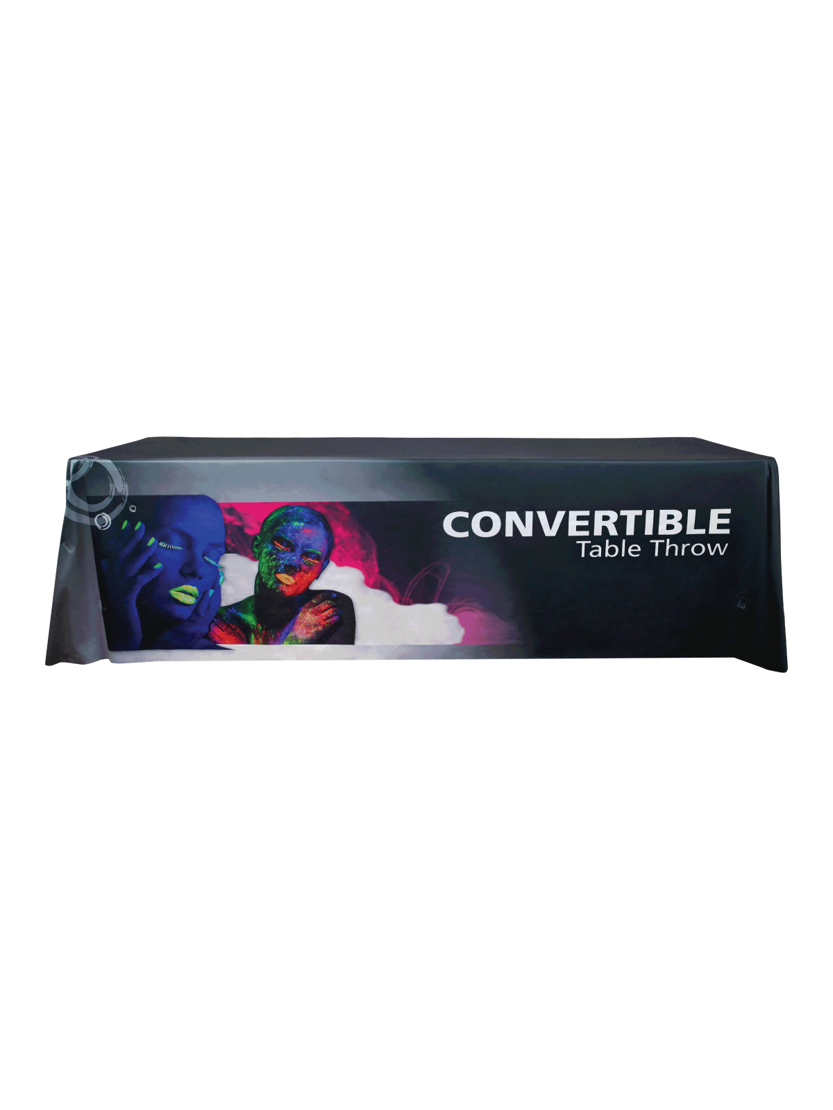 Convertible Premium Dye Sub Table Throw - The Engraving Shoppe